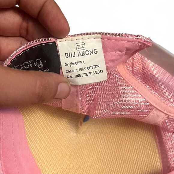 Vintage Y2K pink women’s Billabong trucker SnapBack - Picture 4 of 4